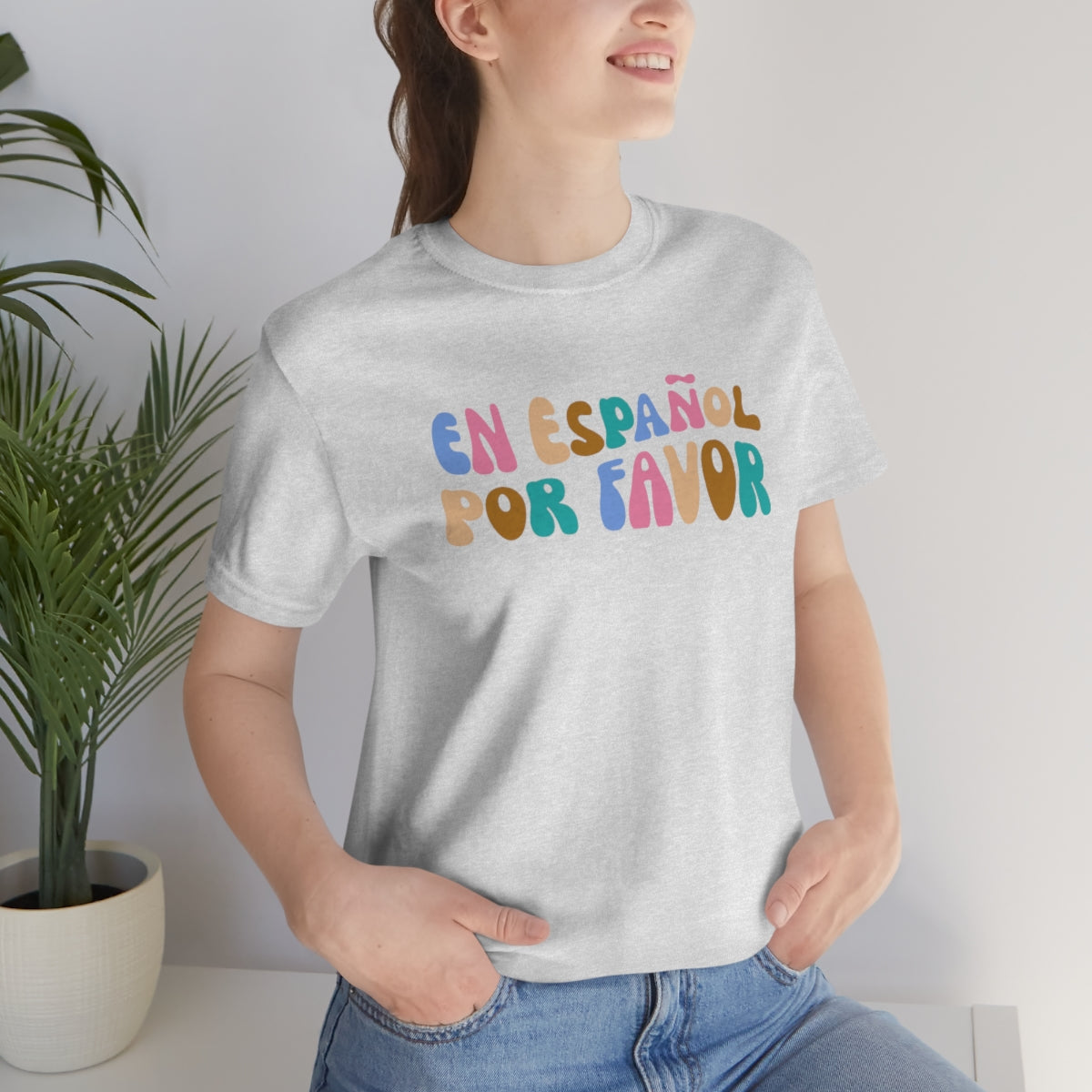 En Español Por Favor Unisex Jersey Short Sleeve Tee