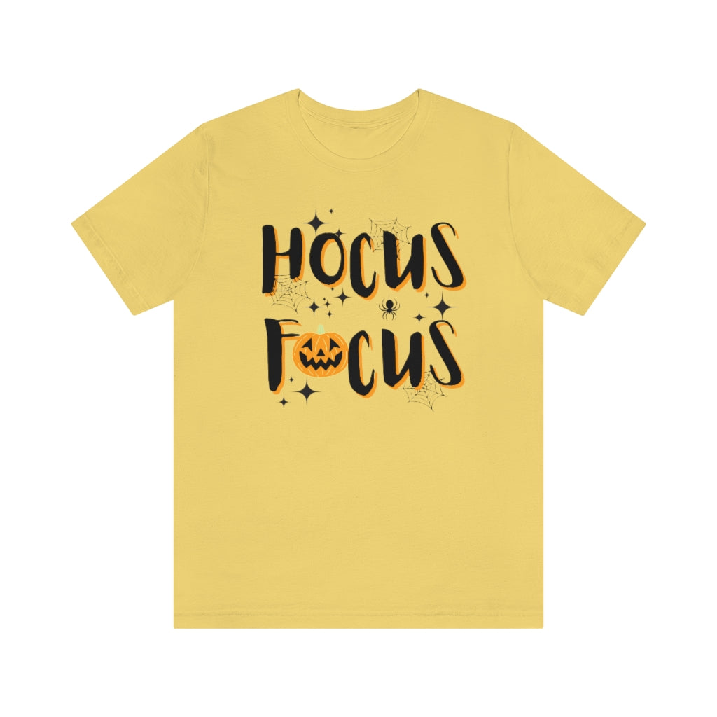 Hocus Focus Unisex Jersey Short Sleeve Tee