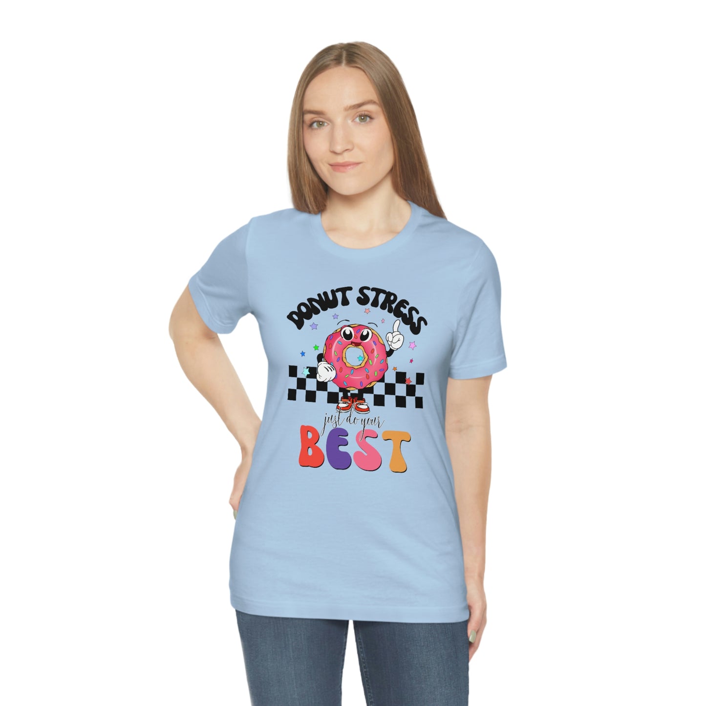 Donut Stress Unisex Jersey Short Sleeve Tee