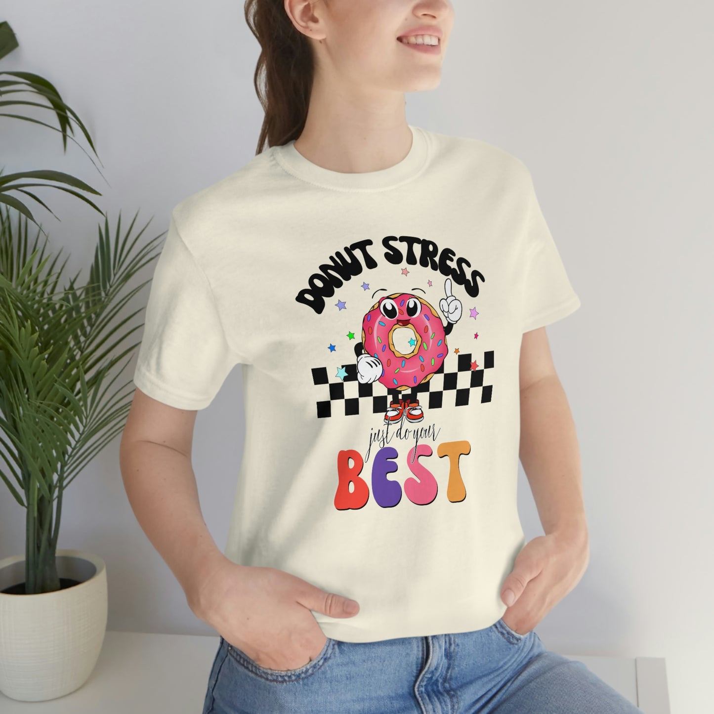 Donut Stress Unisex Jersey Short Sleeve Tee