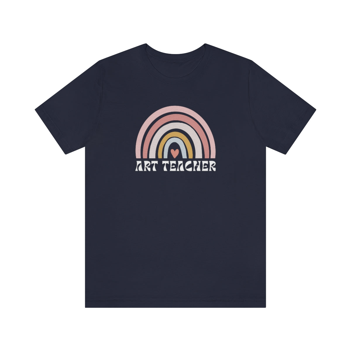 Art Teacher Rainbow Unisex Jersey Short Sleeve Tee