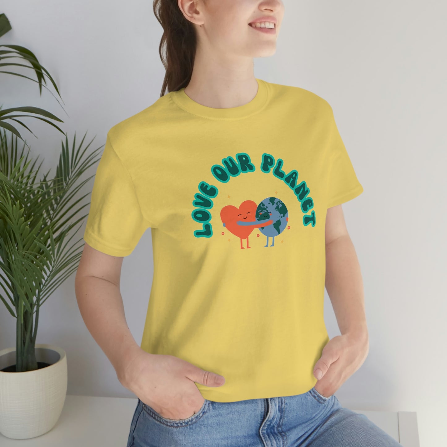 Love Our Planet Unisex Jersey Short Sleeve Tee