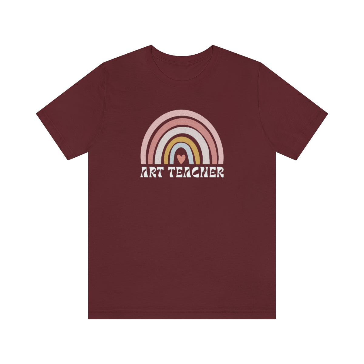 Art Teacher Rainbow Unisex Jersey Short Sleeve Tee