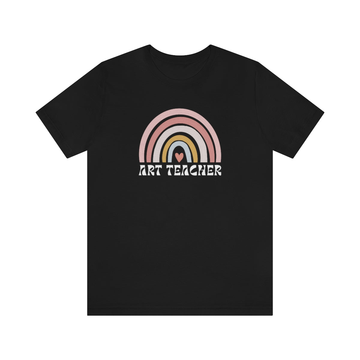 Art Teacher Rainbow Unisex Jersey Short Sleeve Tee