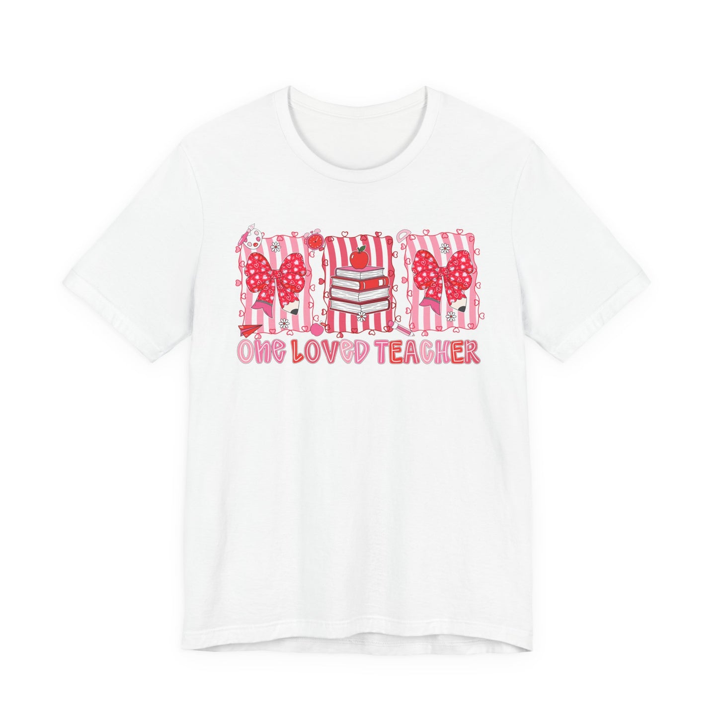 One Loved Teacher Valentine's Day Tee