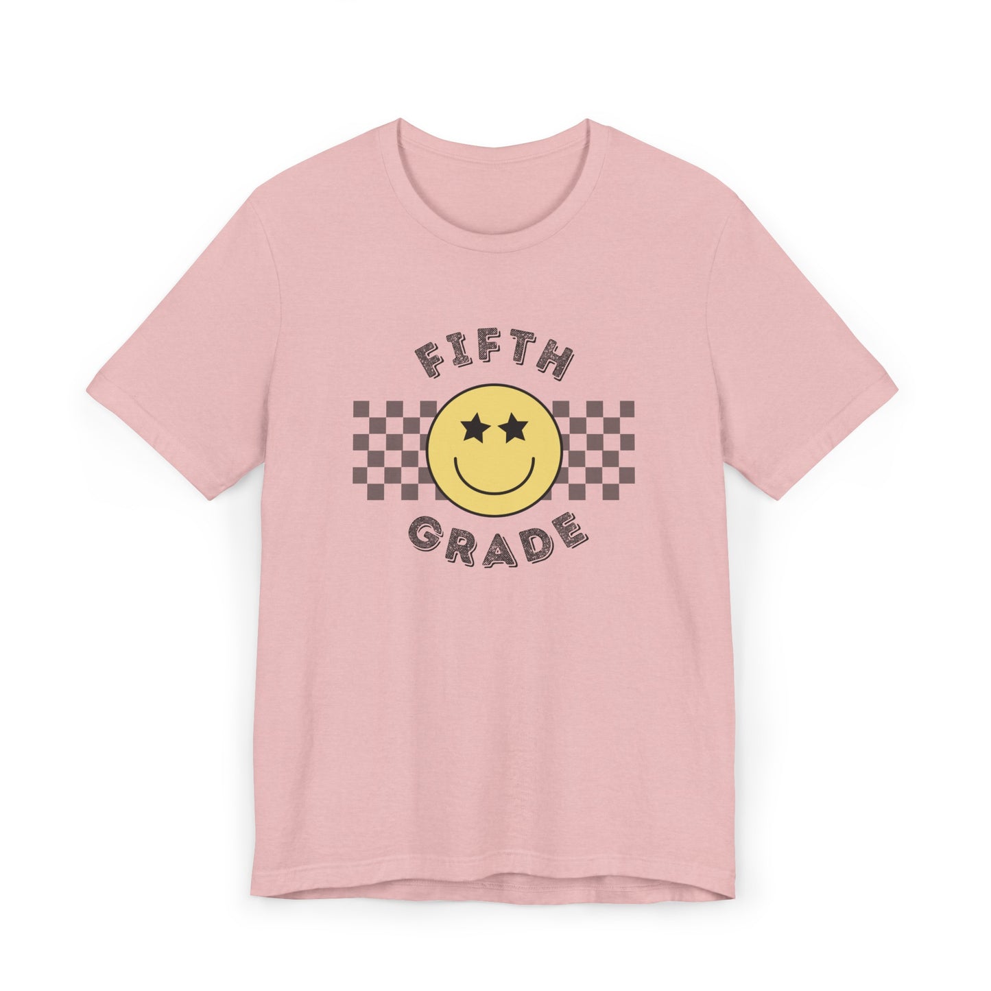 Fifth Grade Star Eyed Smiley Tee