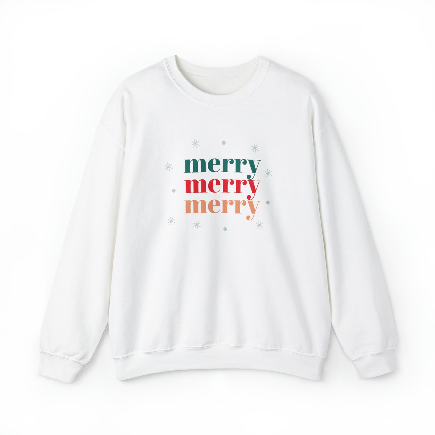 Merry Merry Merry Unisex Heavy Blend™ Crewneck Sweatshirt