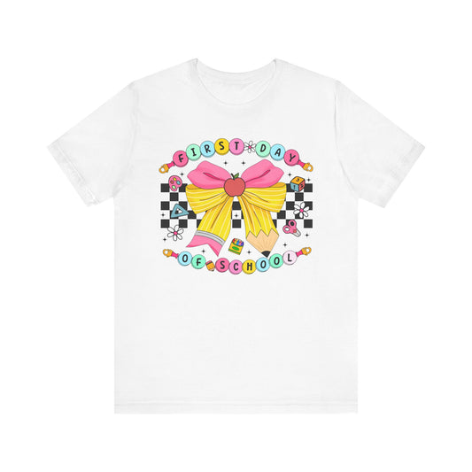 First Day of School Friendship Bracelet Tee