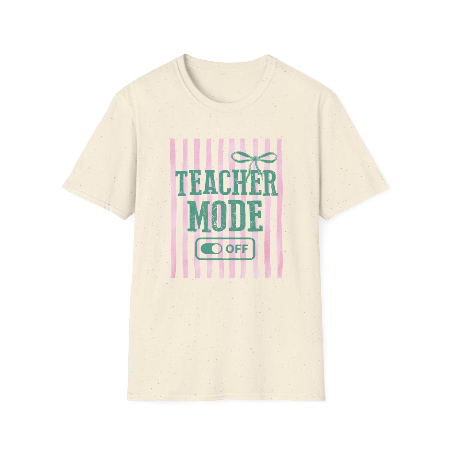 Teacher Mode Off Bow Tee
