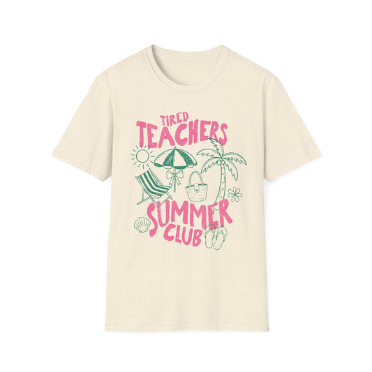 Tired Teachers Summer Club Tee