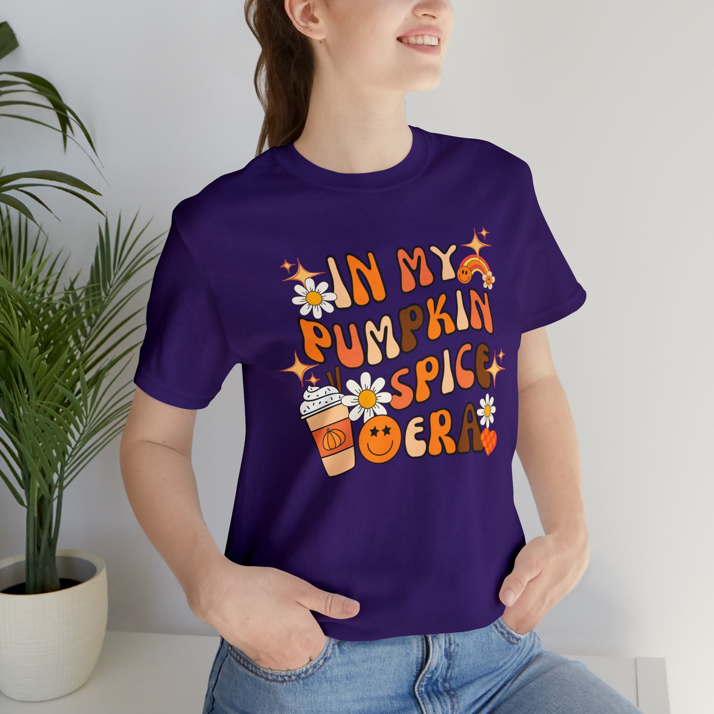 In My Pumpkin Spice Era Unisex Jersey Short Sleeve Tee