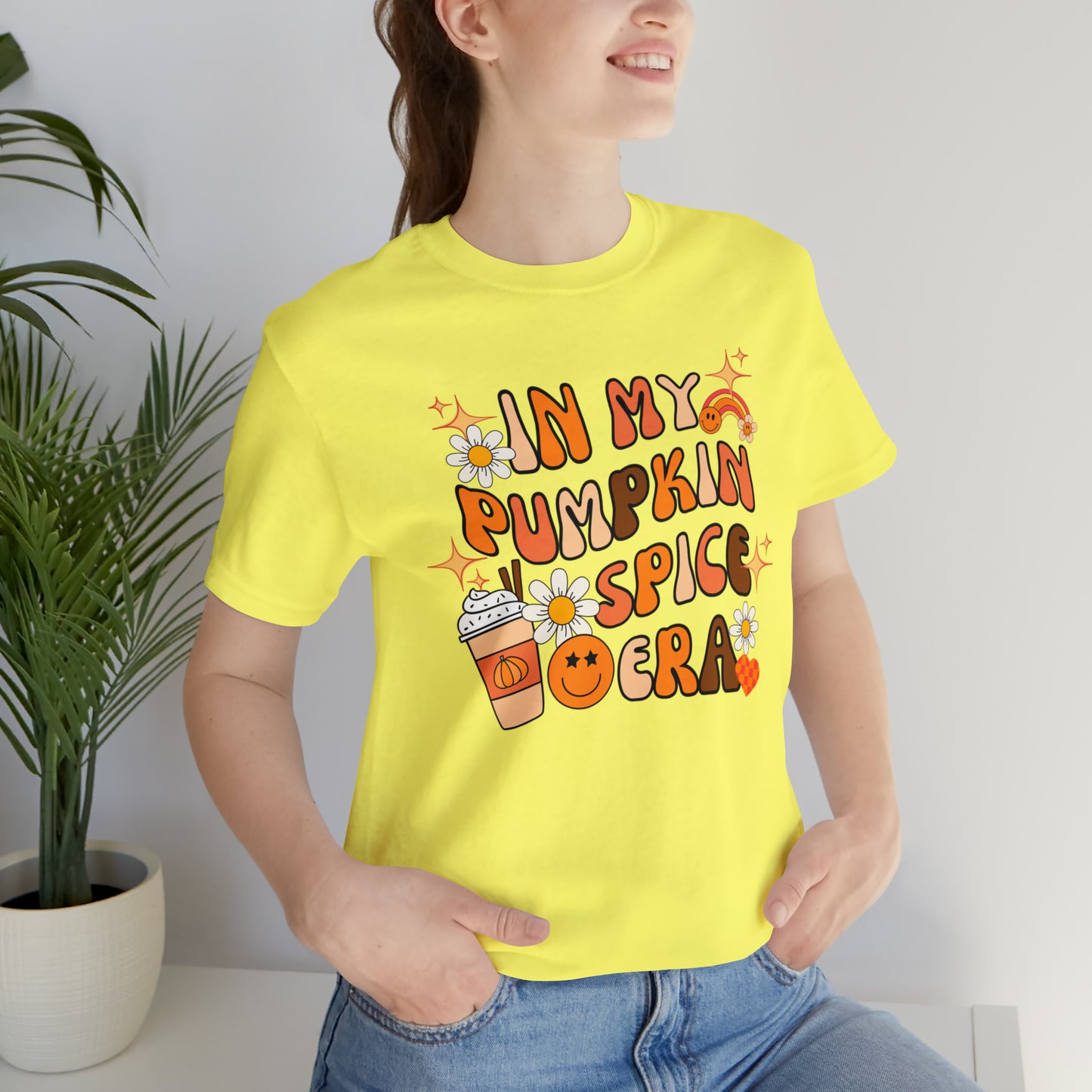 In My Pumpkin Spice Era Unisex Jersey Short Sleeve Tee