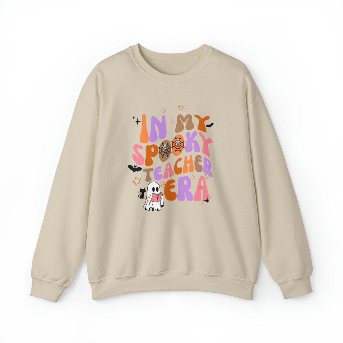In My Spooky Teacher Era Unisex Heavy Blend™ Crewneck Sweatshirt