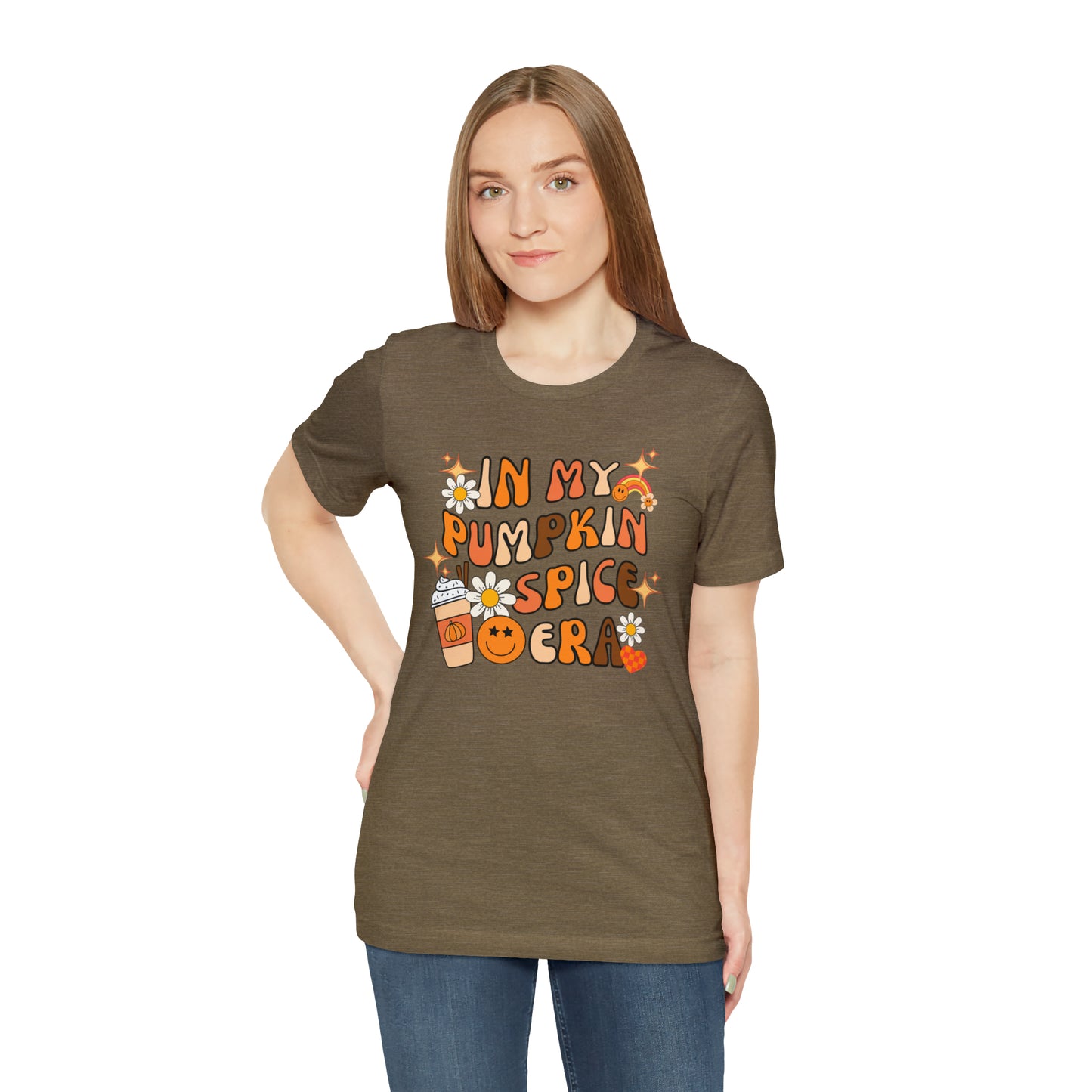 In My Pumpkin Spice Era Unisex Jersey Short Sleeve Tee