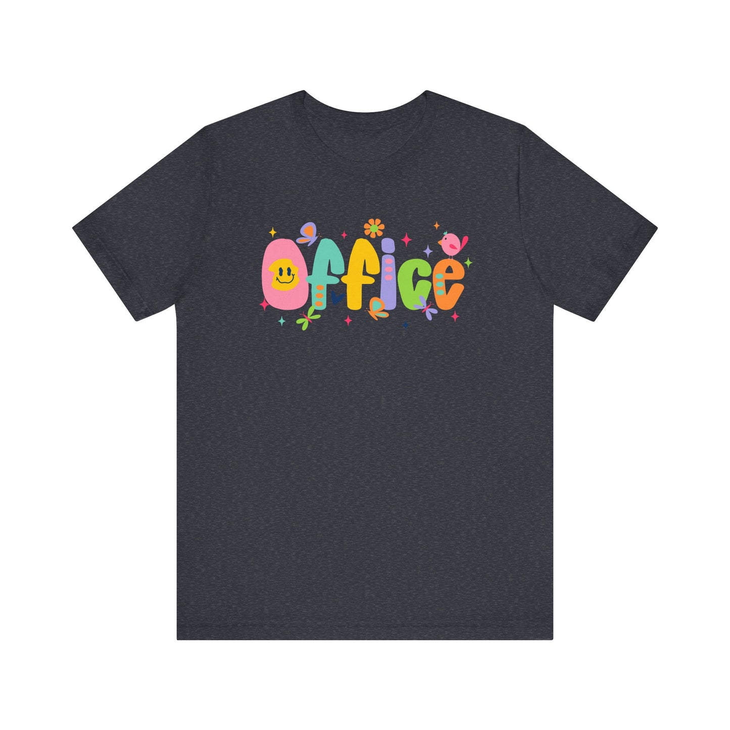 Colorful Playful Office Tee