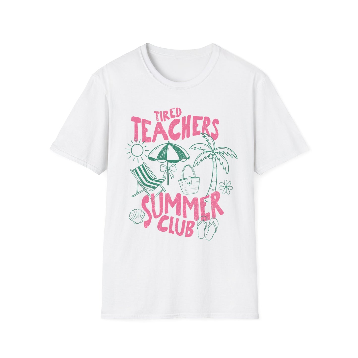 Tired Teachers Summer Club Tee