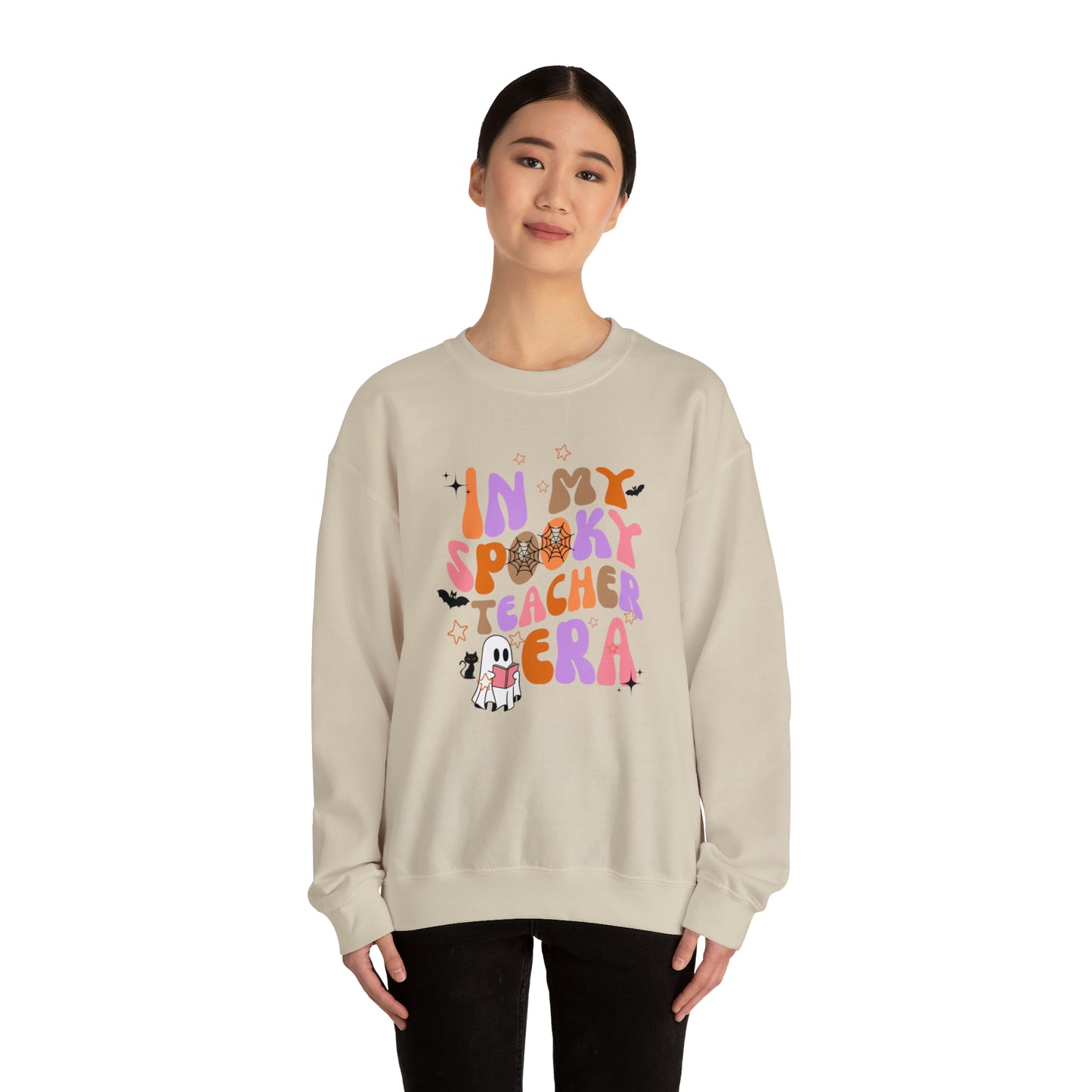 In My Spooky Teacher Era Unisex Heavy Blend™ Crewneck Sweatshirt