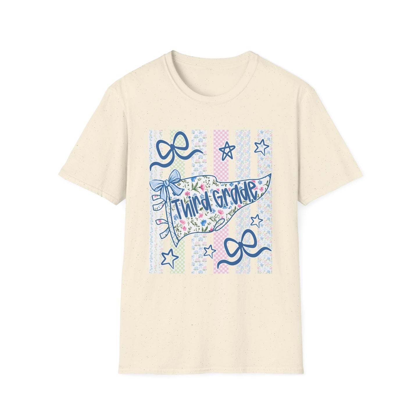 Third Grade Teacher Bow Shirt | Coquette Back to School Tee