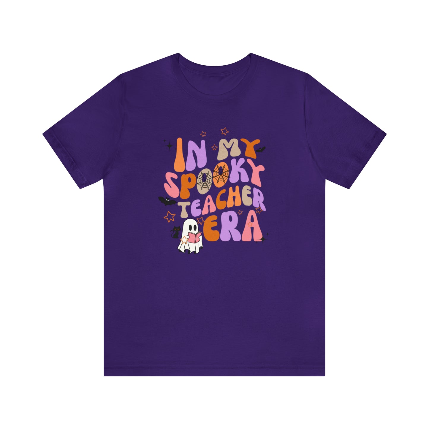 In My Spooky Teacher Era Unisex Jersey Short Sleeve Tee