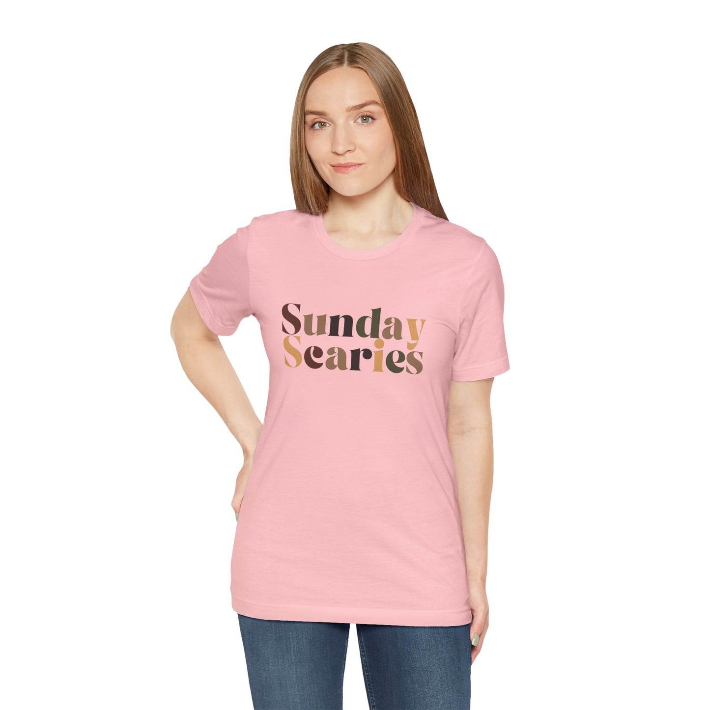 Sunday Scaries Neutral Tee