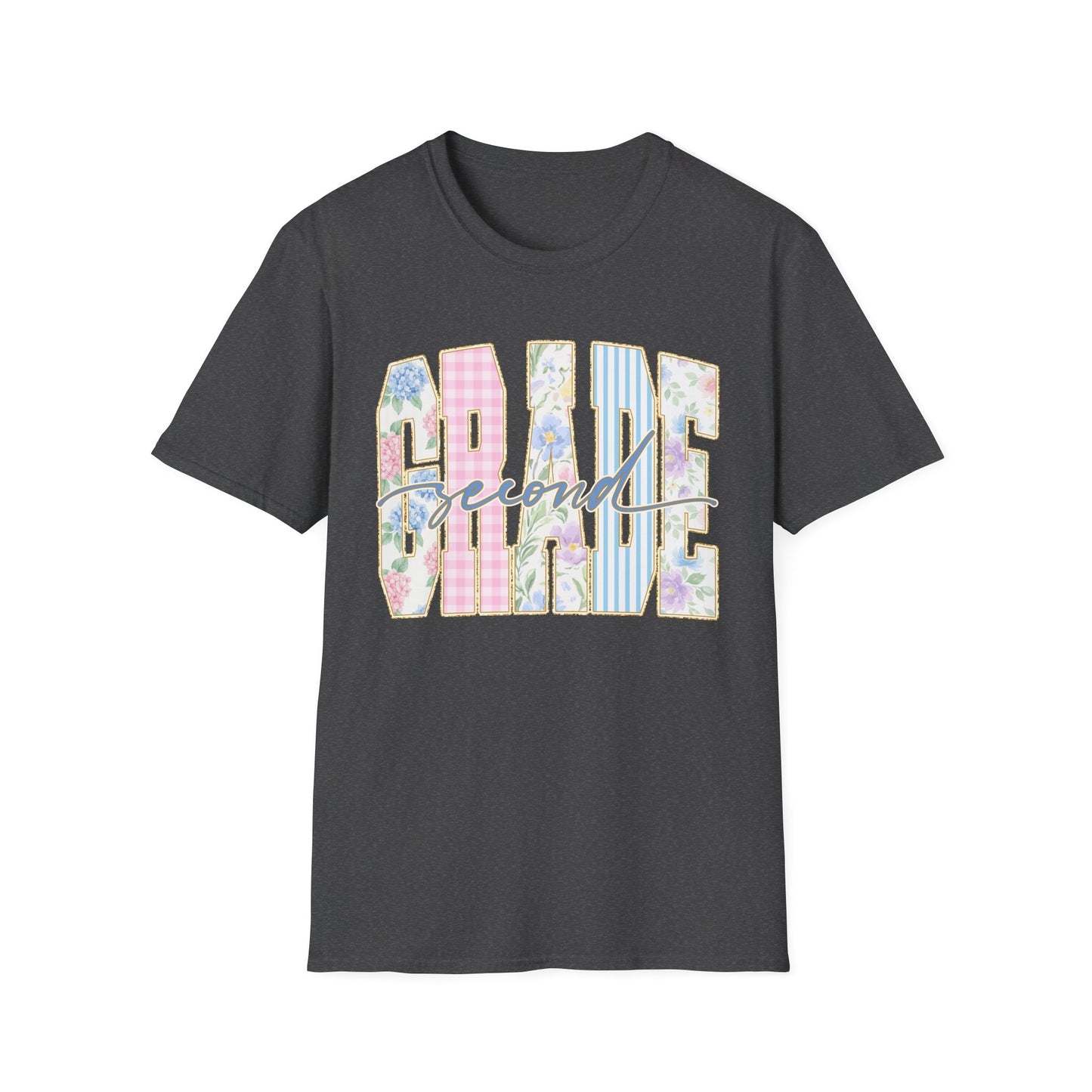 Second Teacher Shirt | Floral Coquette Back to School Tee