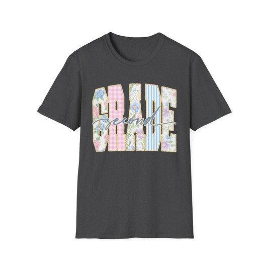 Second Teacher Shirt | Floral Coquette Back to School Tee