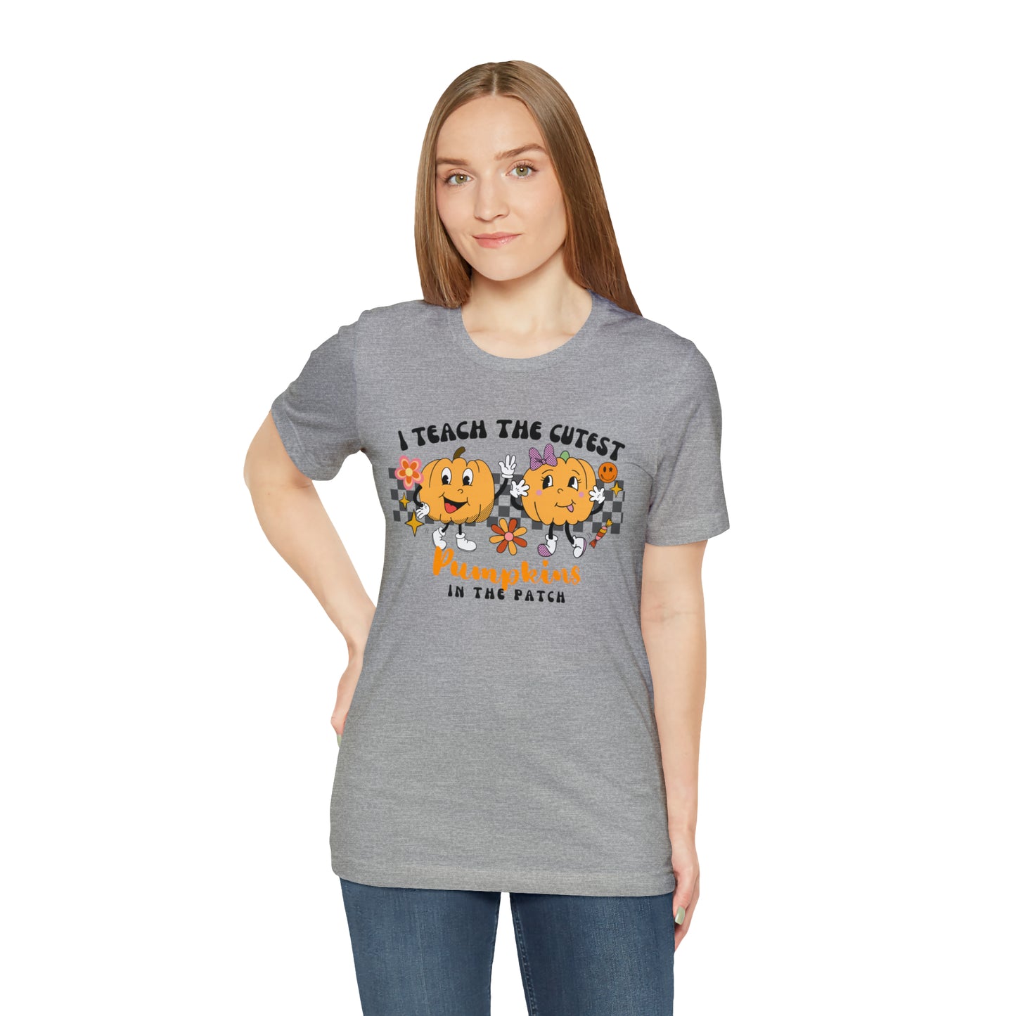 I Teach the Cutest Pumpkins Retro Tee