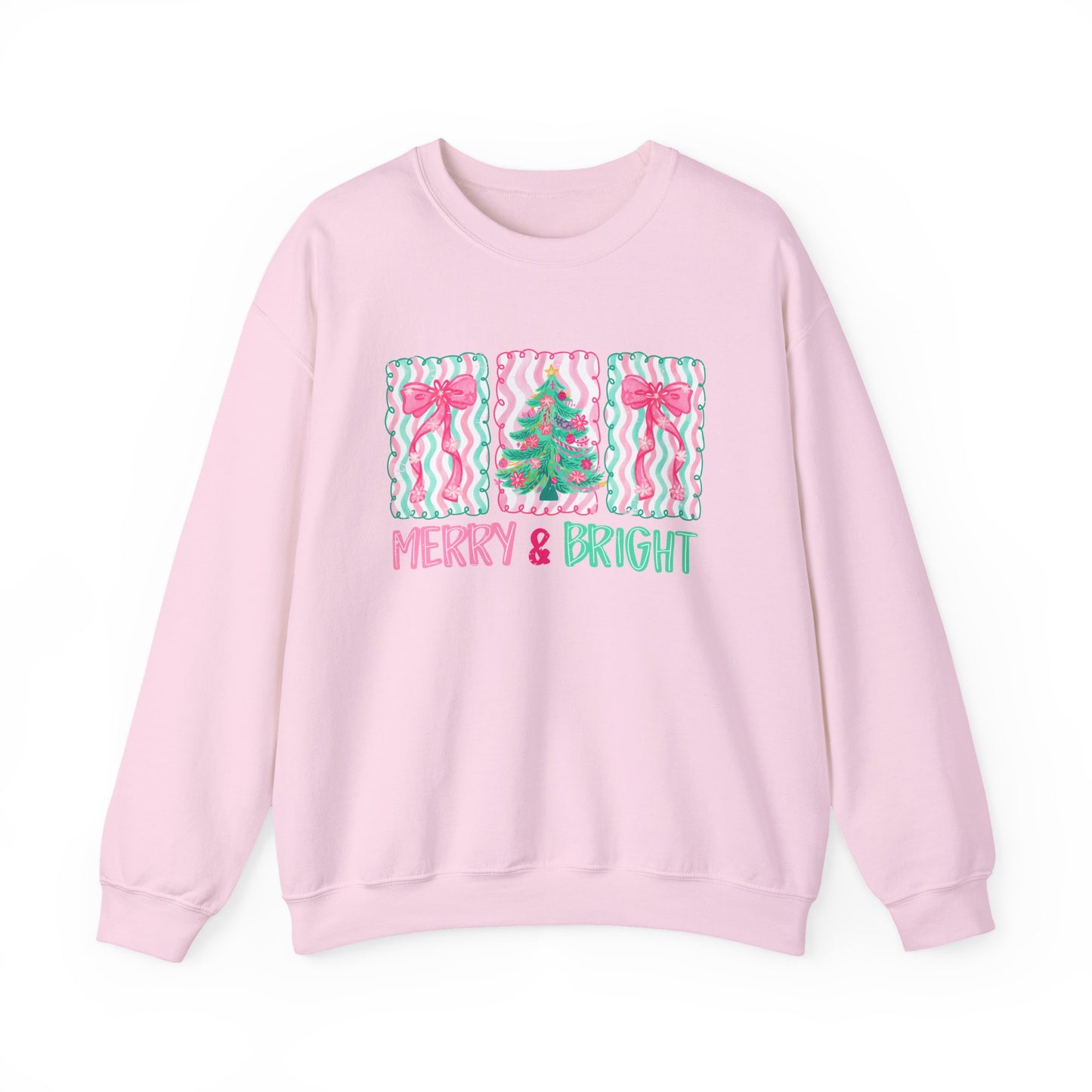 Merry & Bright Preppy Sweatshirt