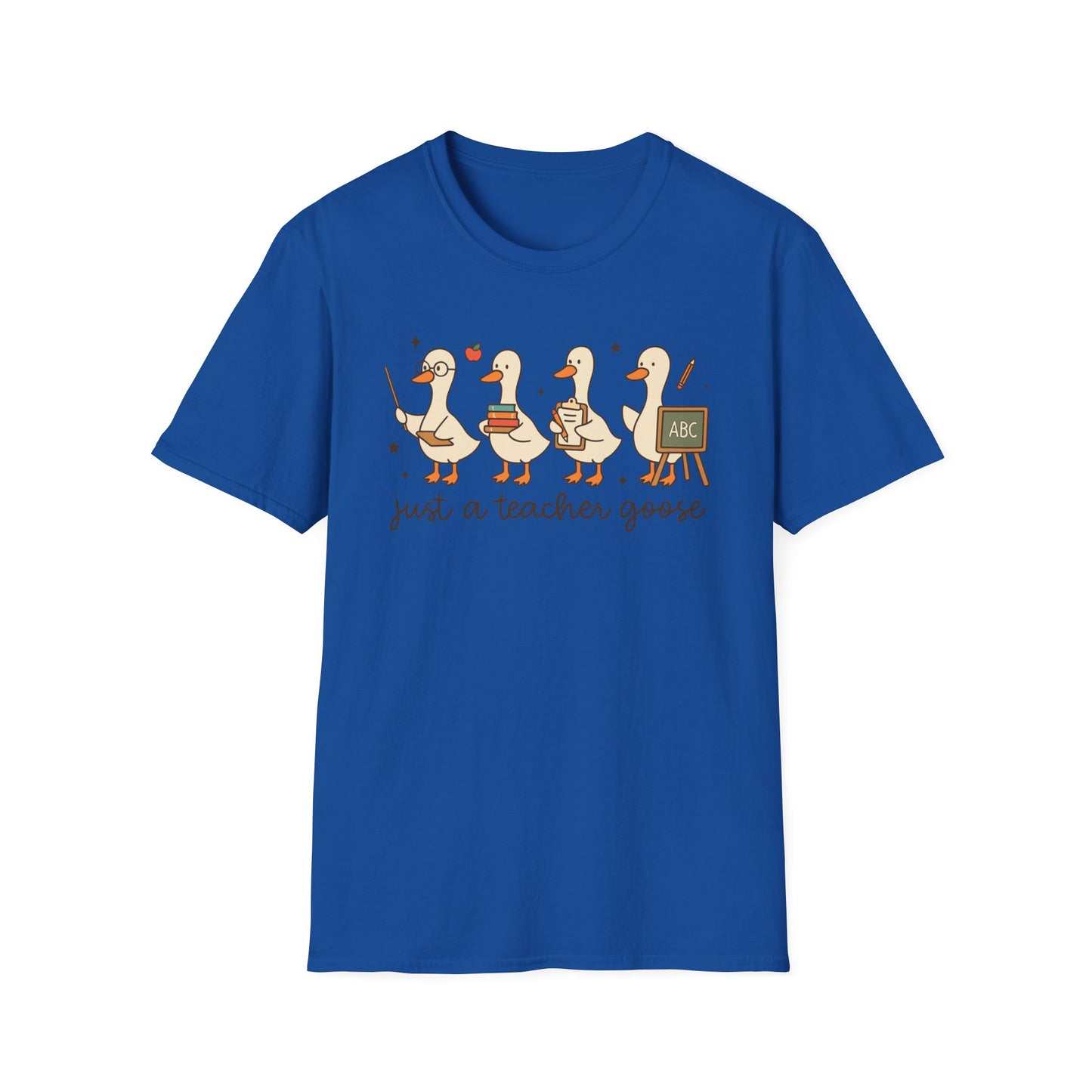 Just a Teacher Goose Shirt | Cute Goose Teacher Tee