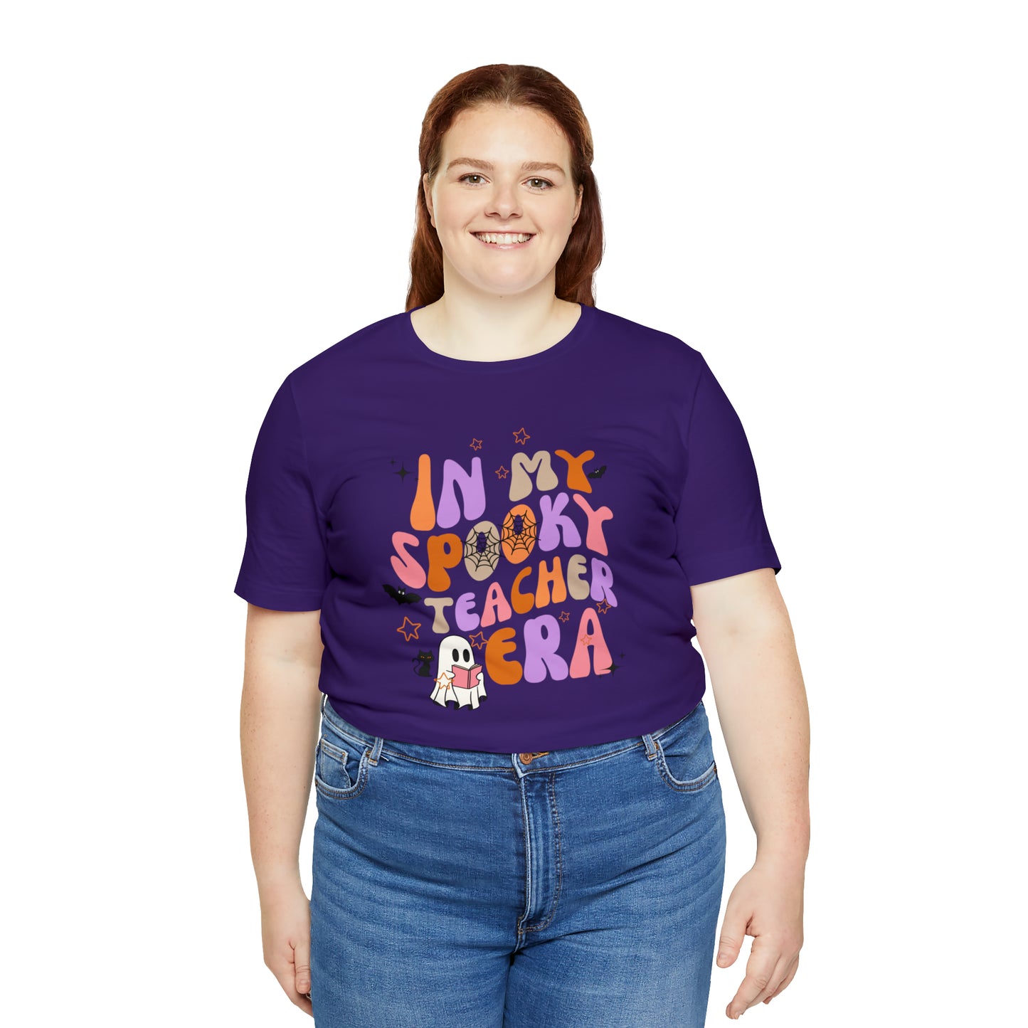 In My Spooky Teacher Era Unisex Jersey Short Sleeve Tee