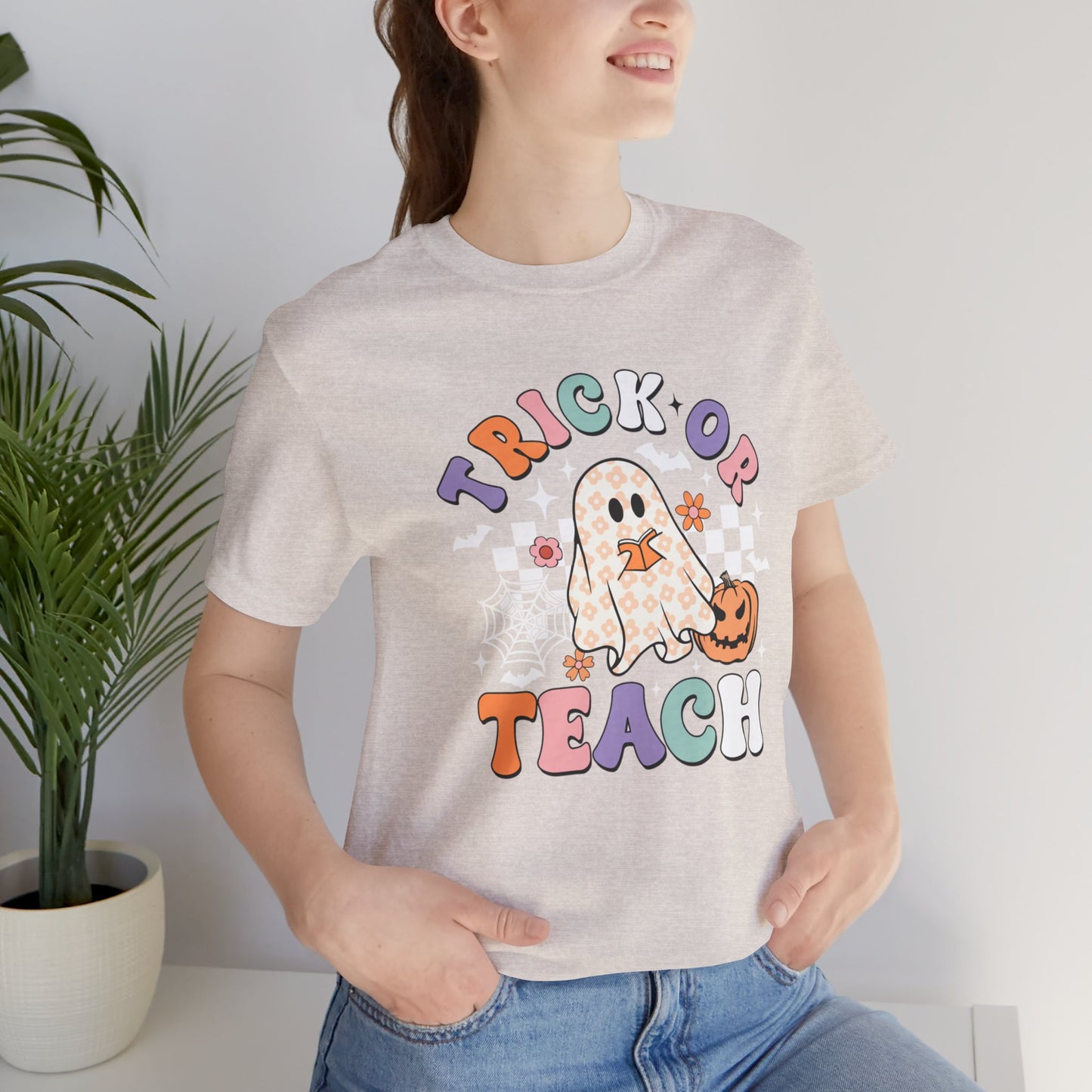 Trick or Teach Ghost Tee