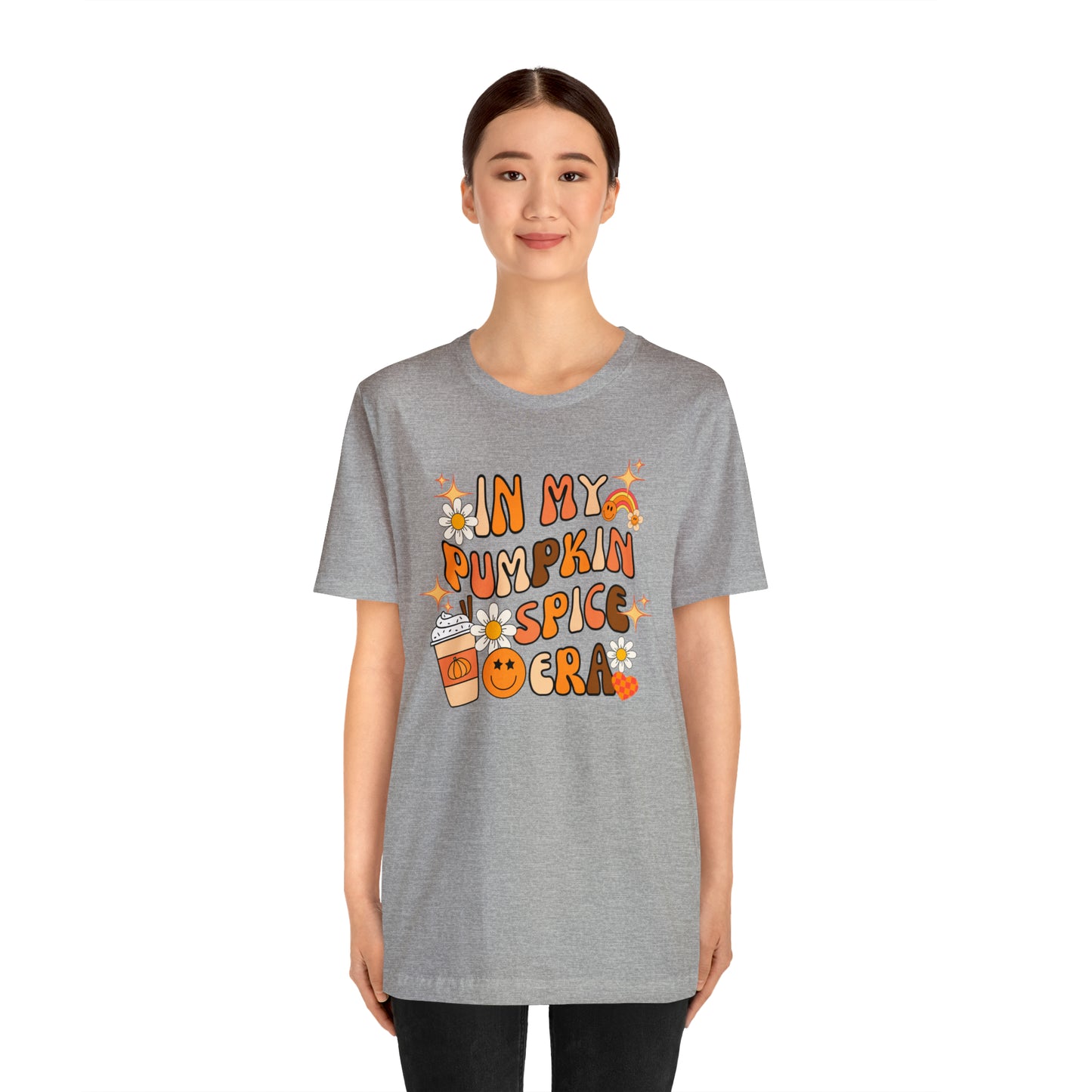 In My Pumpkin Spice Era Unisex Jersey Short Sleeve Tee