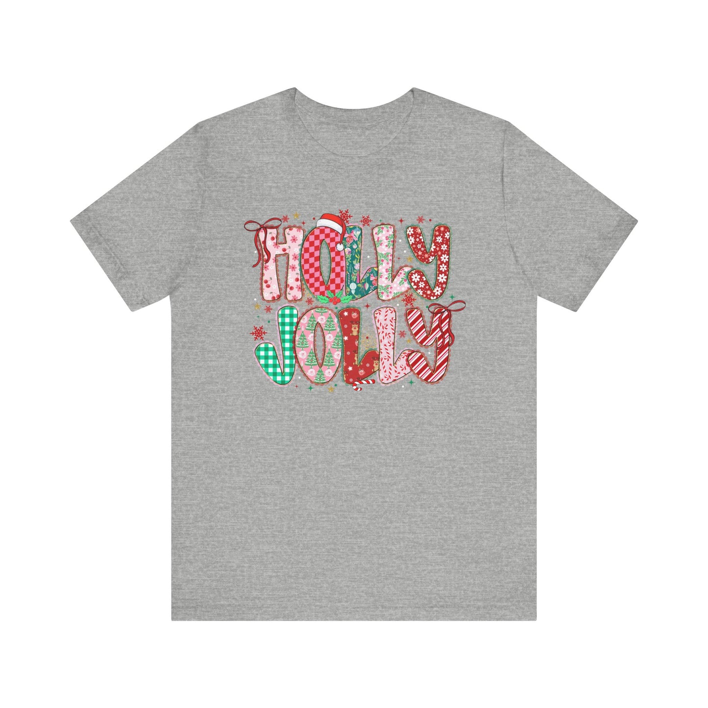 Holly Jolly Patchwork Tee