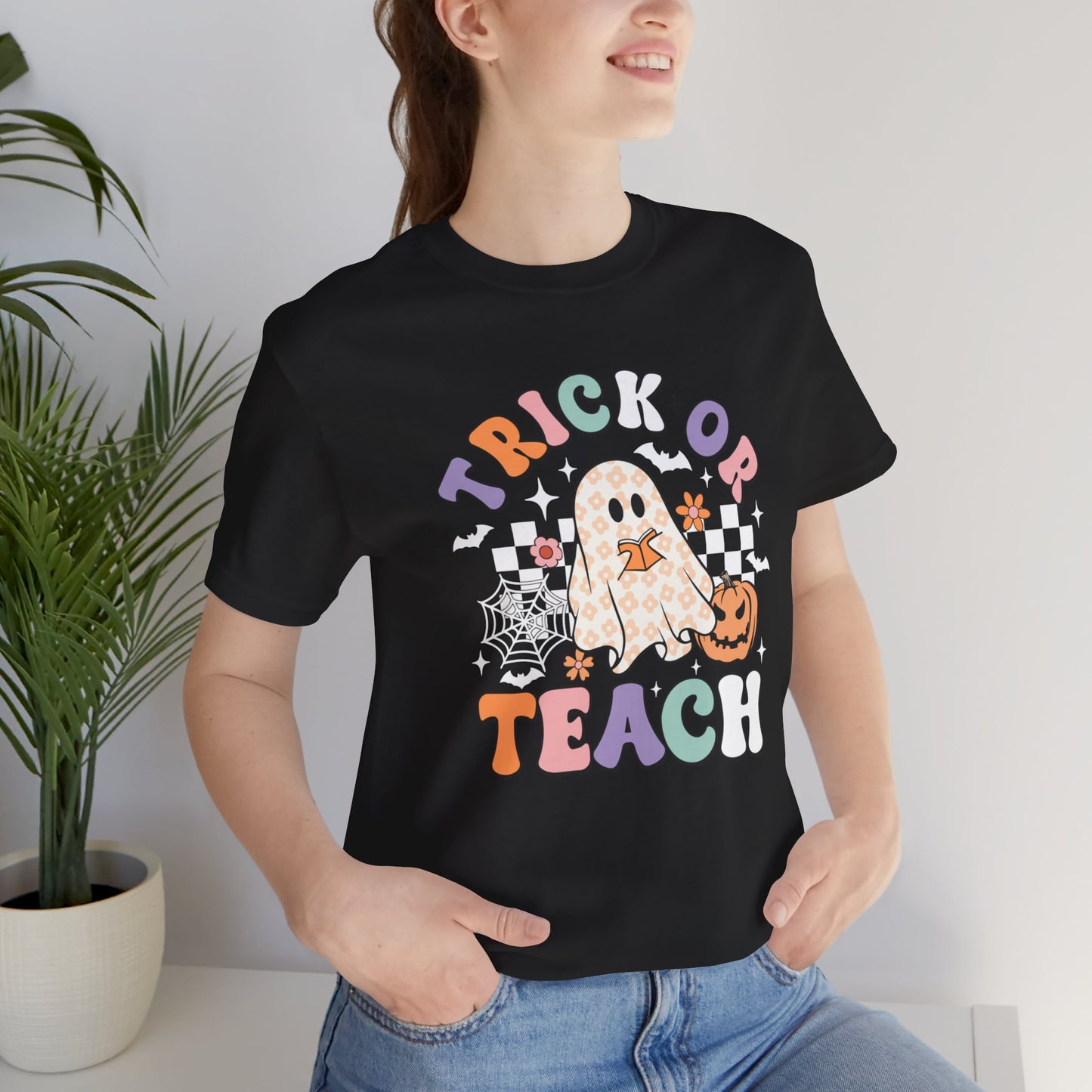 Trick or Teach Ghost Tee