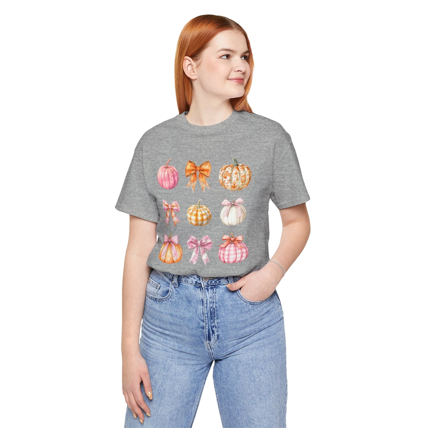 Coquette Gingham Pumpkins Tee