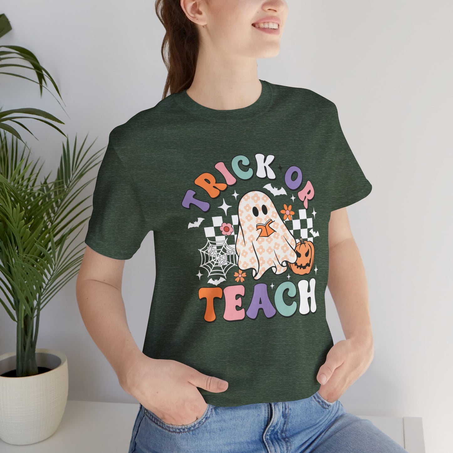 Trick or Teach Ghost Tee