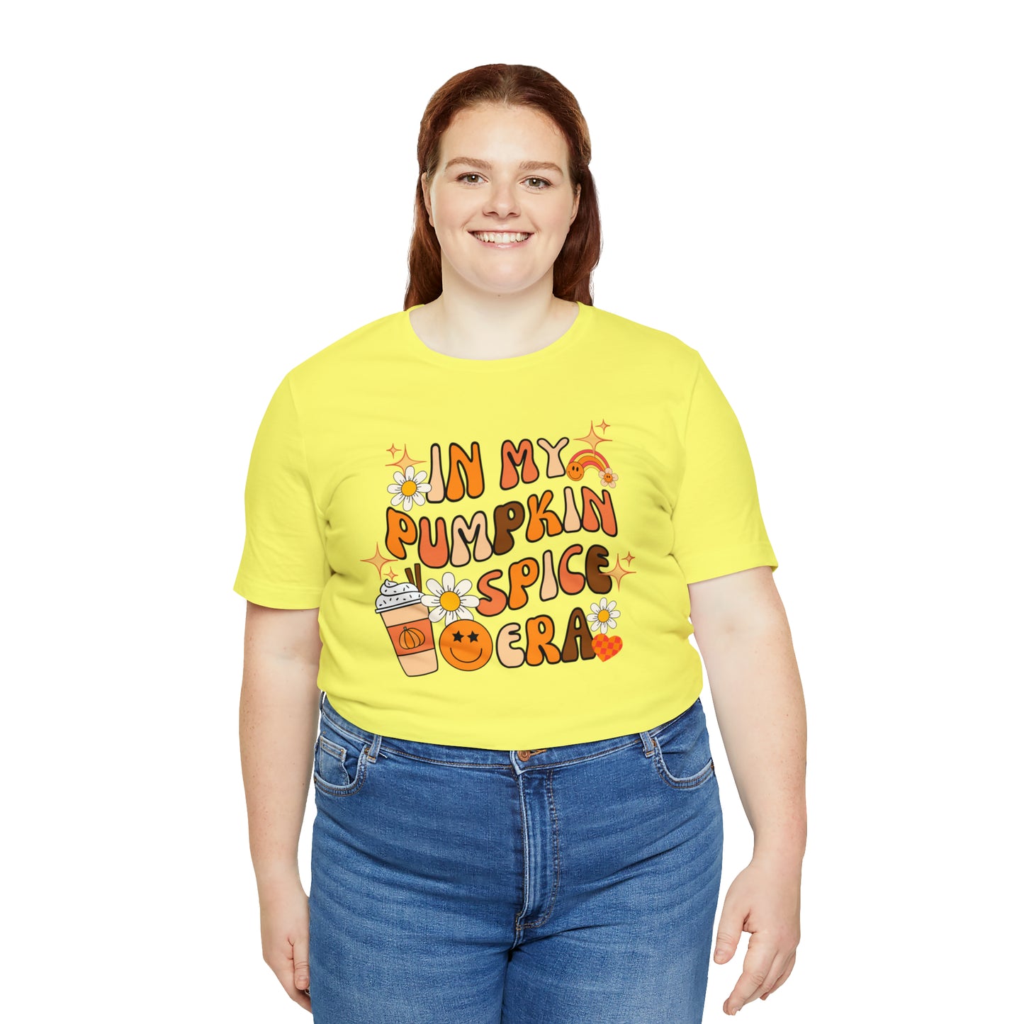 In My Pumpkin Spice Era Unisex Jersey Short Sleeve Tee