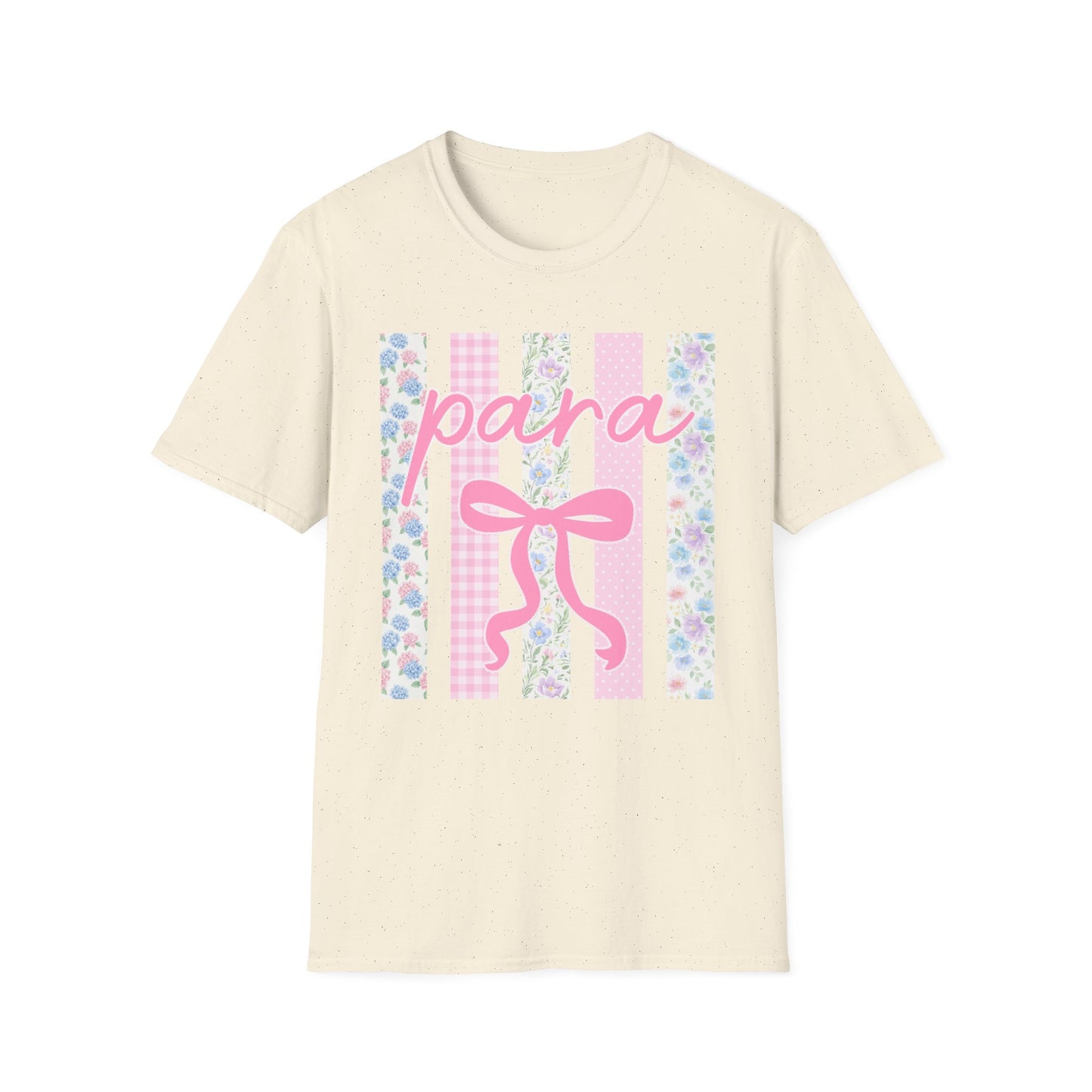 Para Floral Bow Coquette Graphic Tee | Vintage Aesthetic Shirt