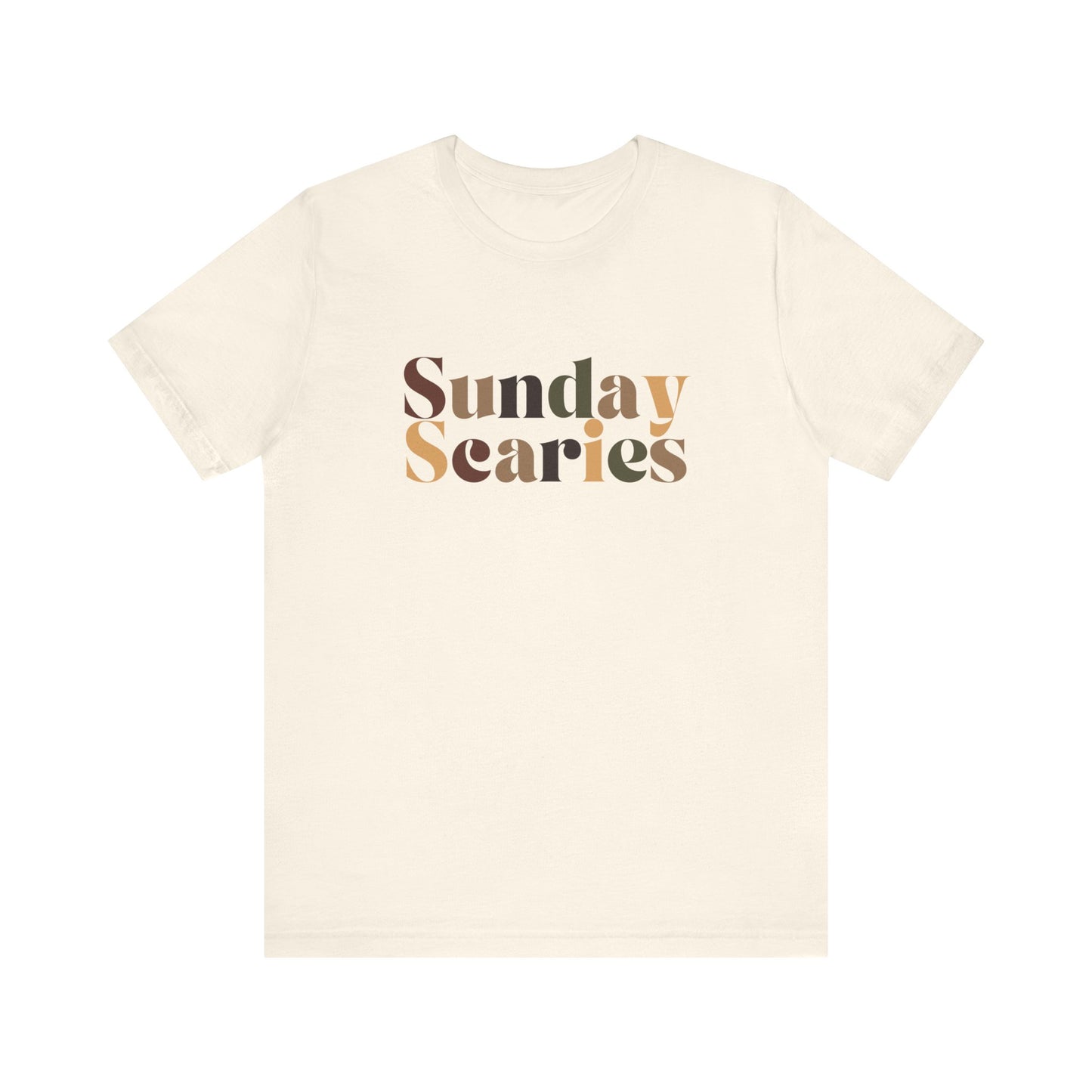 Sunday Scaries Neutral Tee
