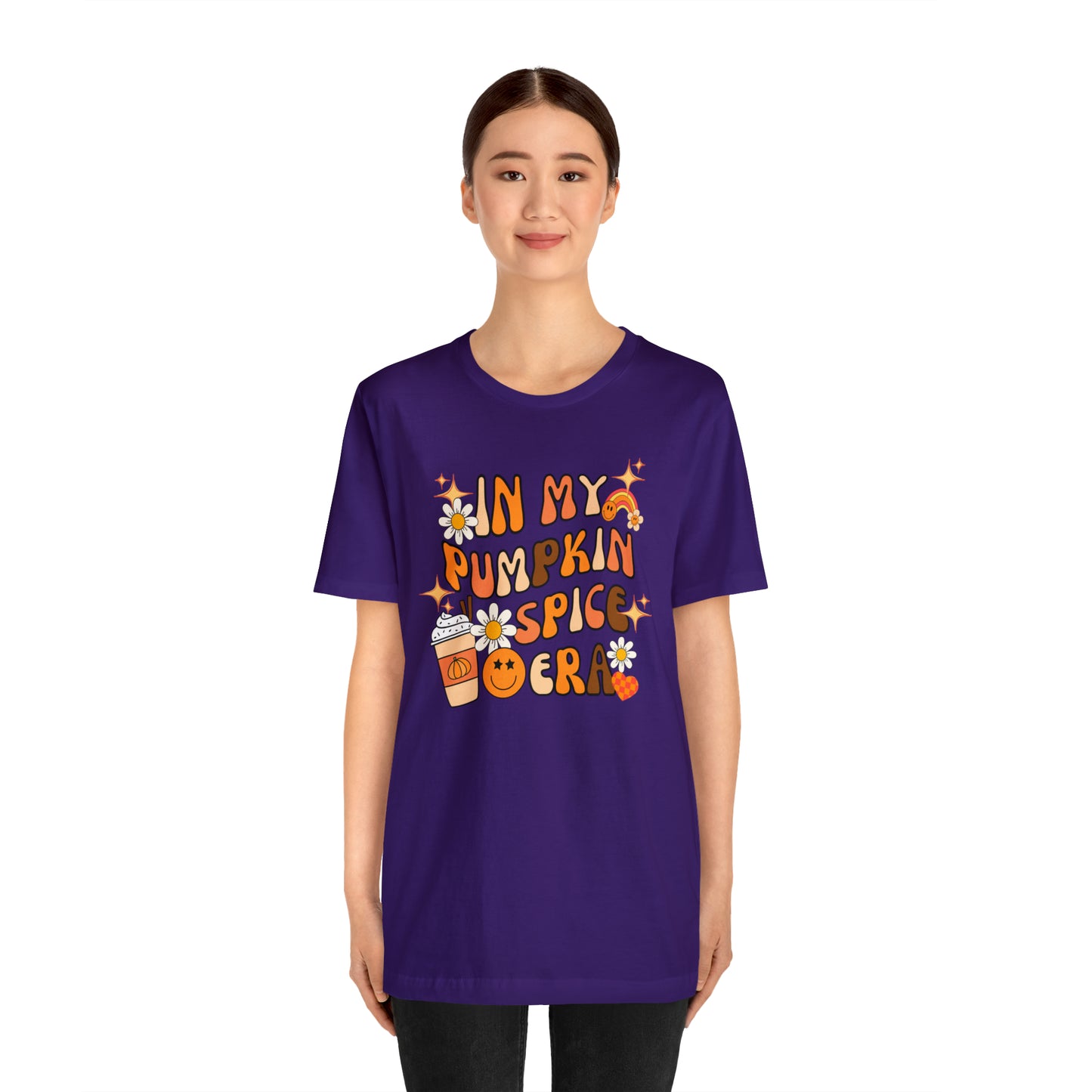 In My Pumpkin Spice Era Unisex Jersey Short Sleeve Tee