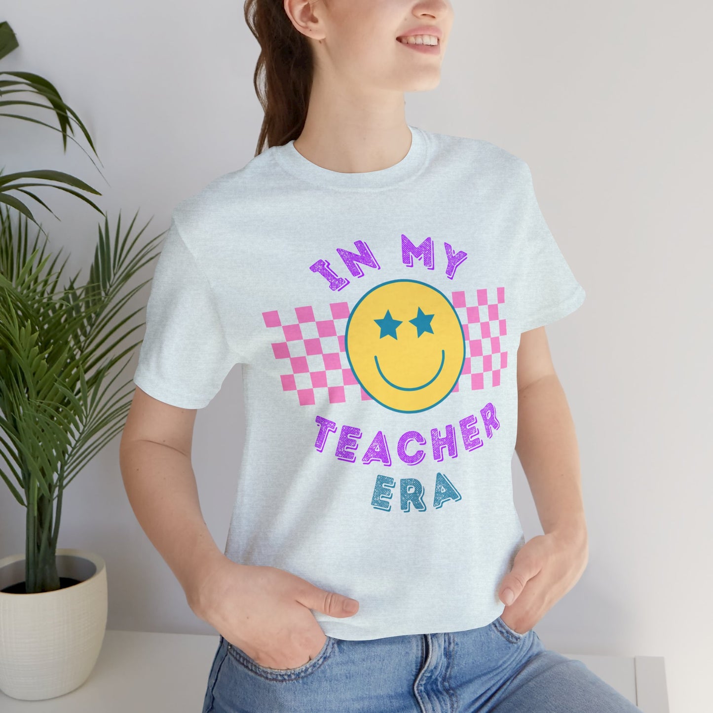 In My Teacher Era Smiley Tee