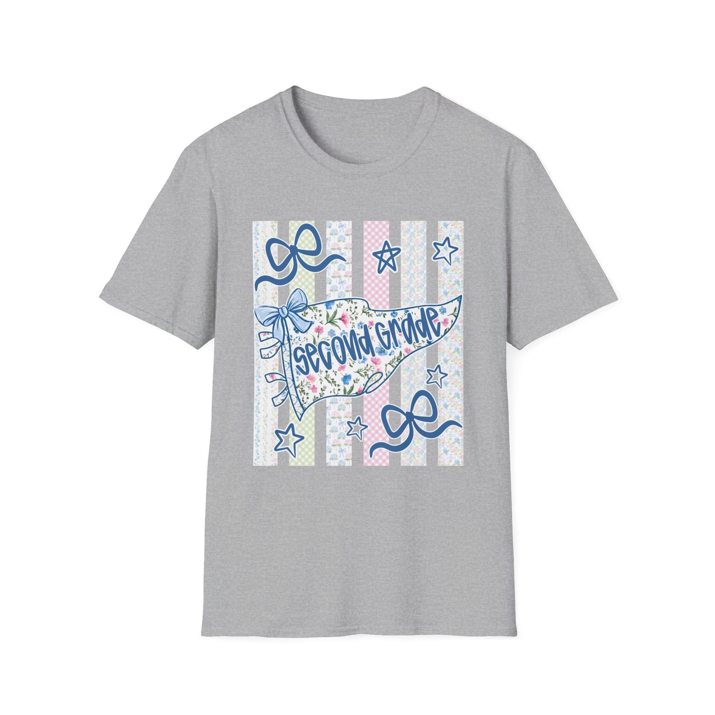 Second Grade Teacher Bow Shirt | Coquette Back to School Tee