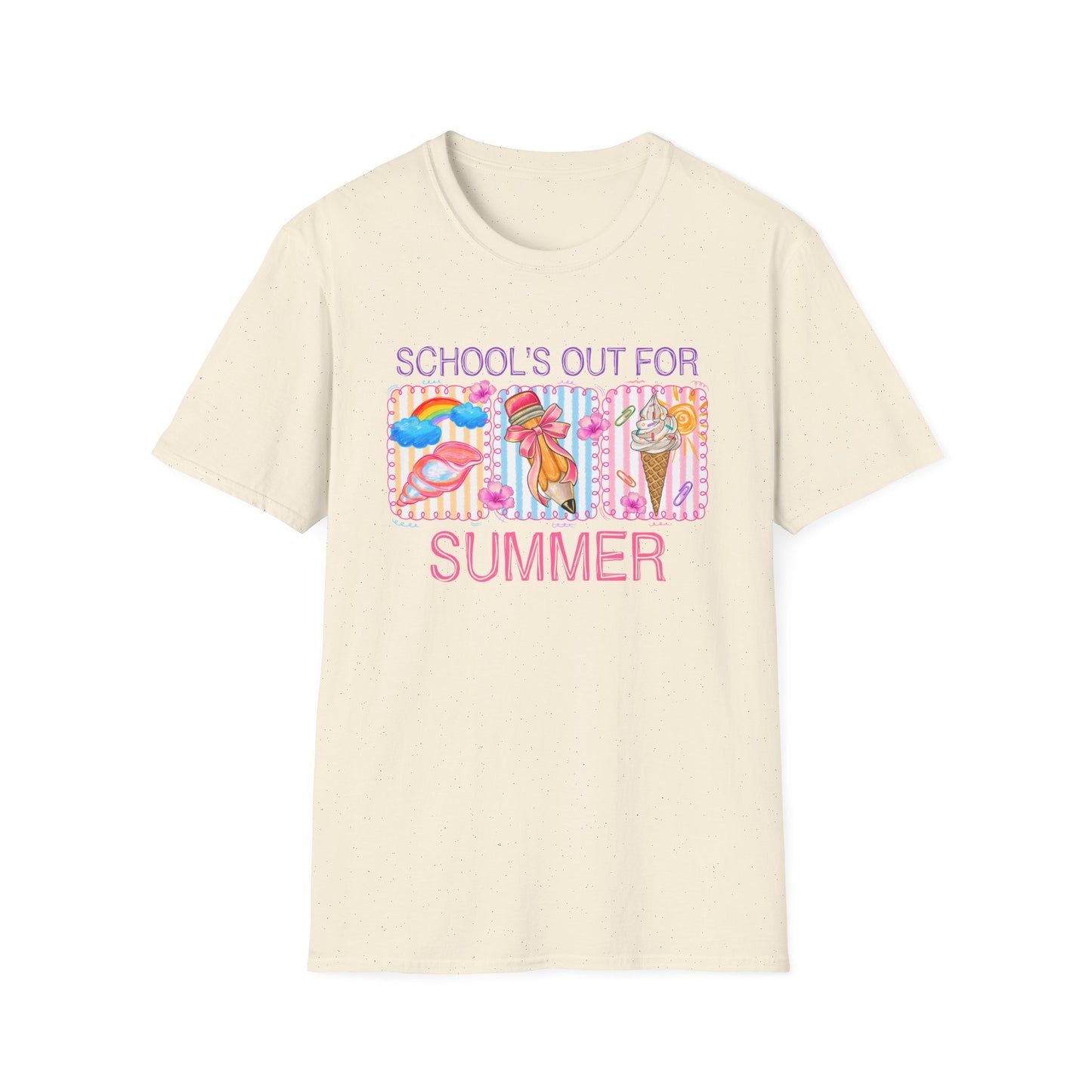 School's Out For Summer Retro Fun Tee