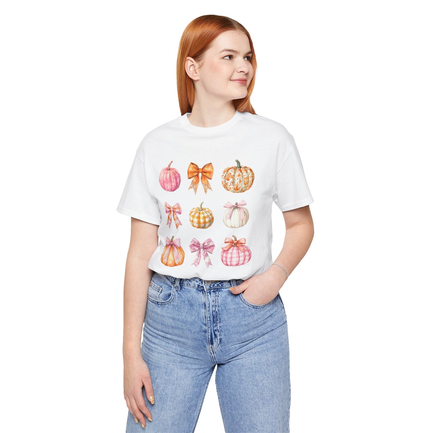Coquette Gingham Pumpkins Tee