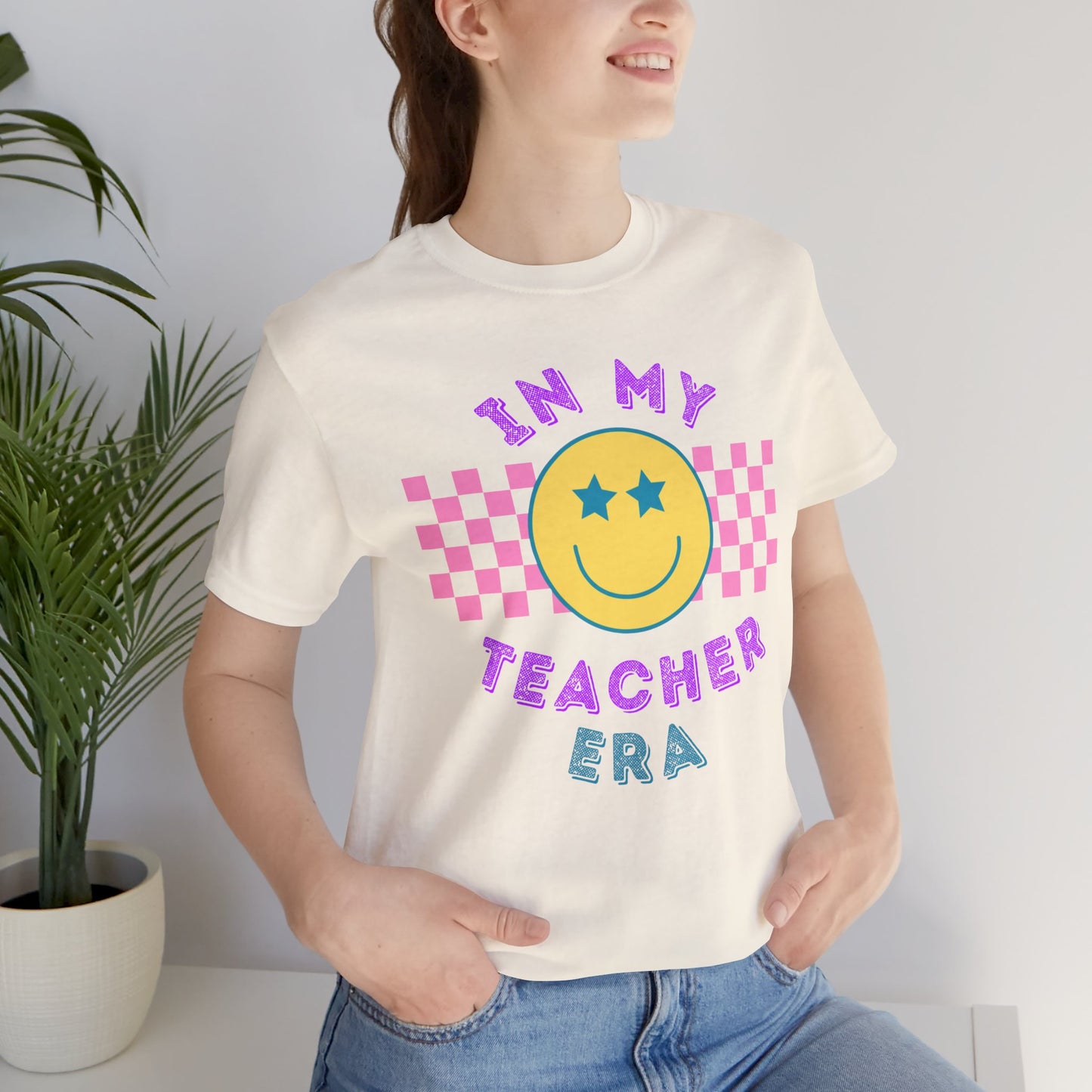 In My Teacher Era Smiley Tee