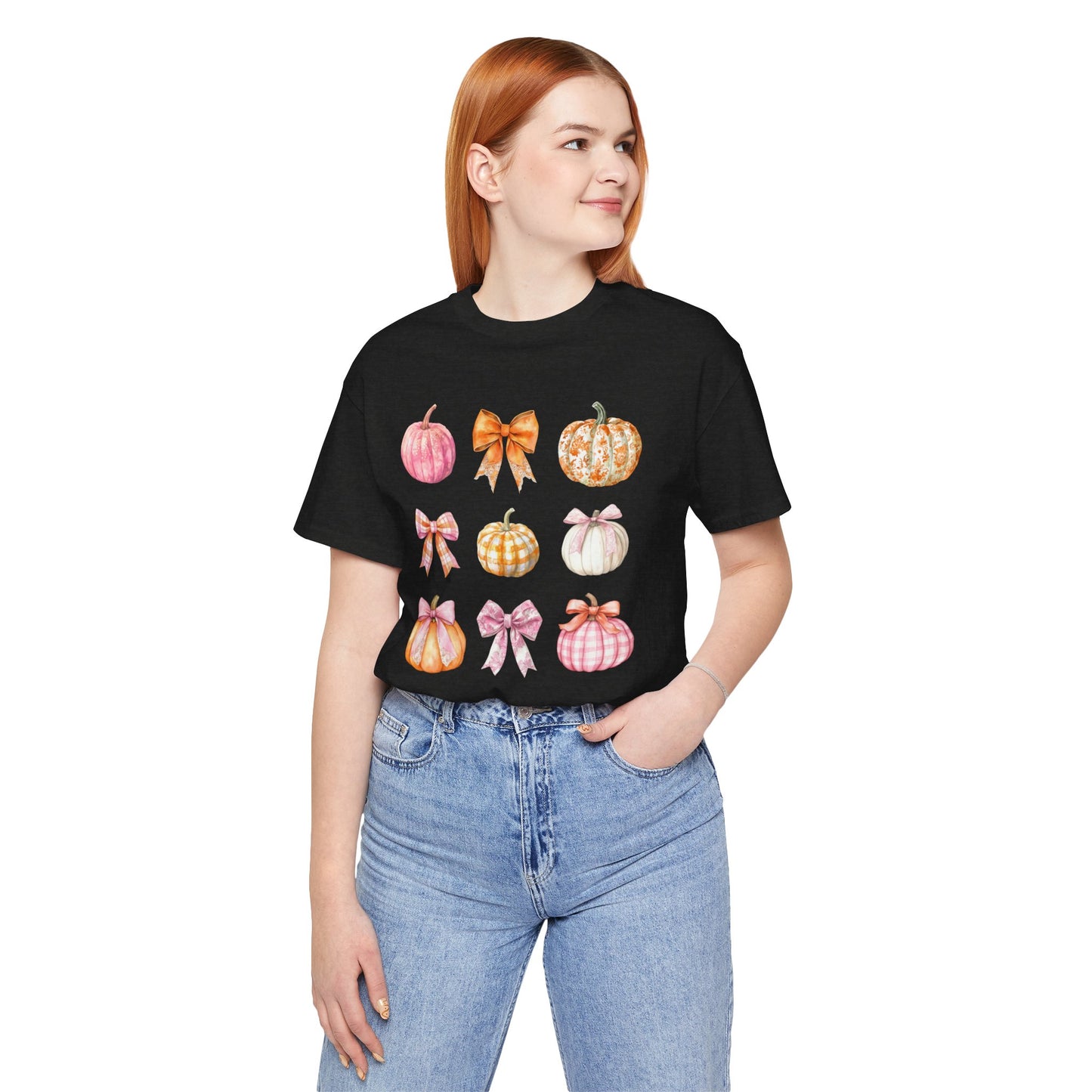 Coquette Gingham Pumpkins Tee