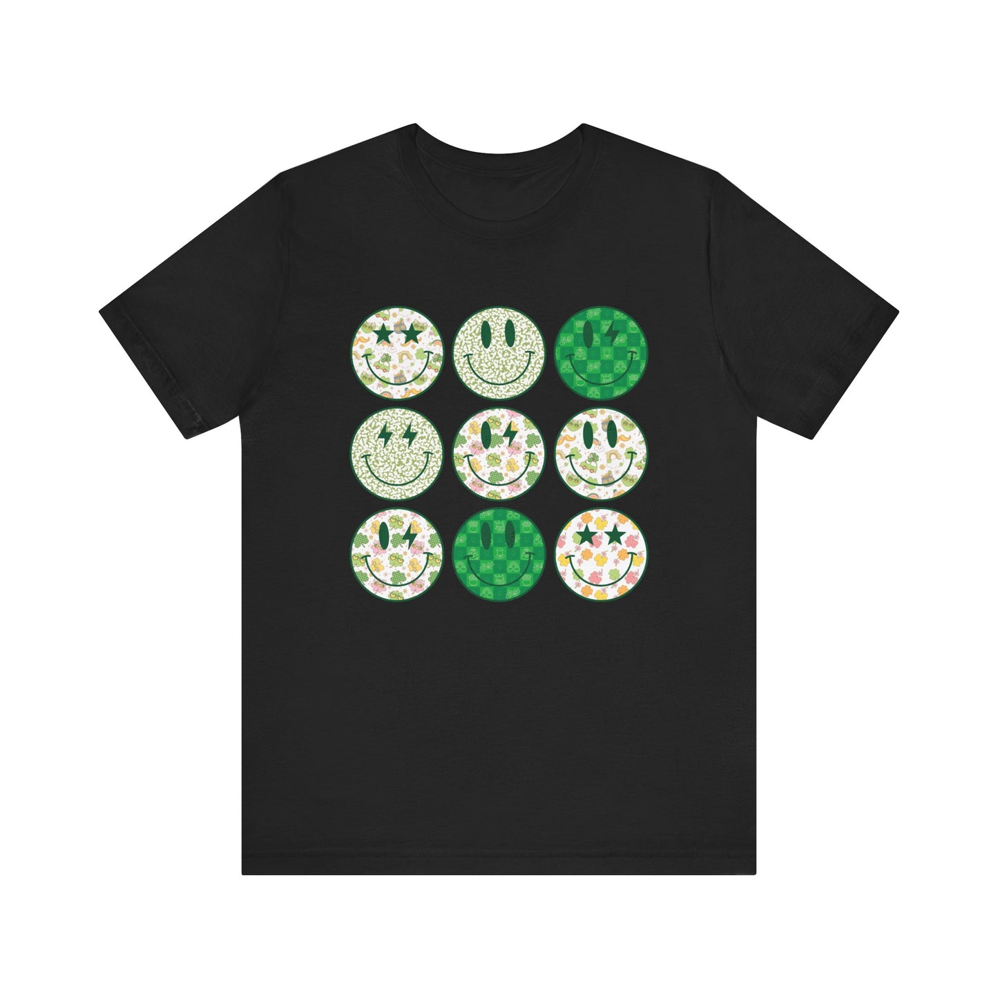 St Patrick's Smiley Faces Tee