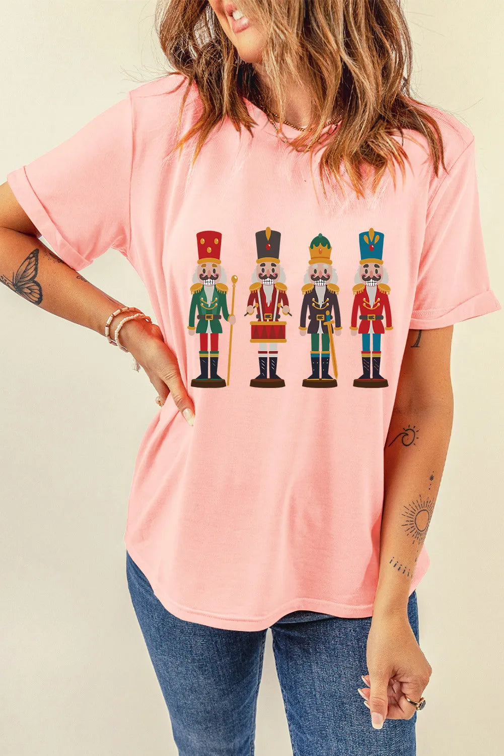 Nutcracker Pink Graphic Tee