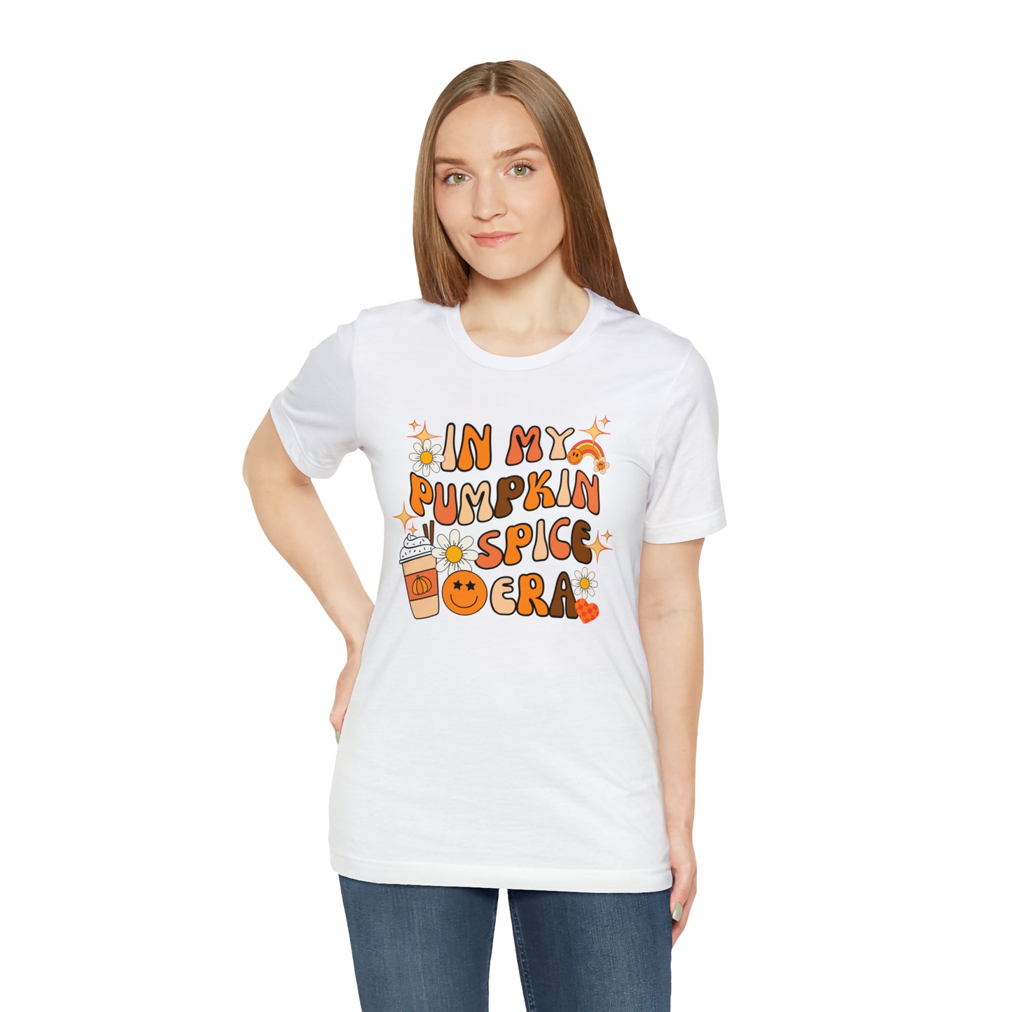 In My Pumpkin Spice Era Unisex Jersey Short Sleeve Tee