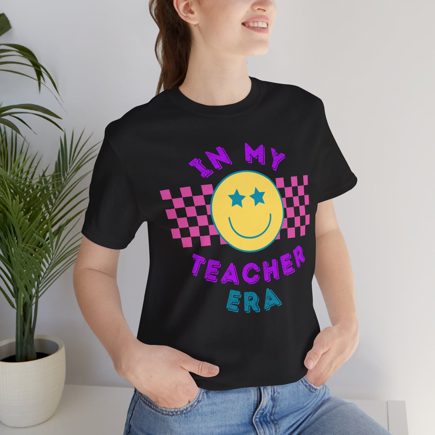 In My Teacher Era Smiley Tee